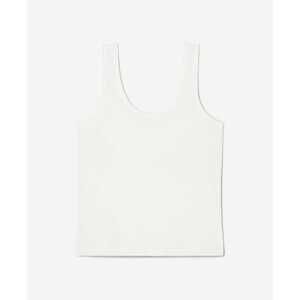 Everlane Women's Air Tank in White, Size Extra Small, Cotton